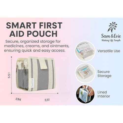 Diaper Bag Organizer Set – Travel Packing Cubes for Baby Essentials, Newborn Must Haves, Diaper Bag Accessories, Wipes Pouch, Snack Pouch – For Boys, Girls, and On-the-Go Parents